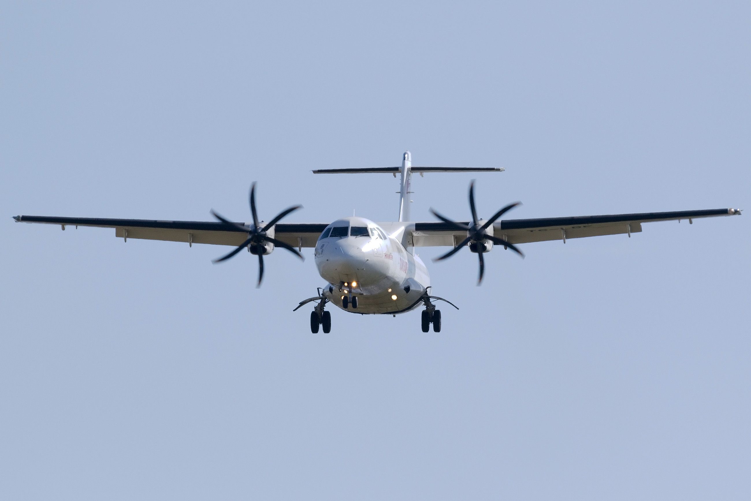 FlyCAA ATR 72 Comes Off The Runway In The Democratic Republic Of Congo