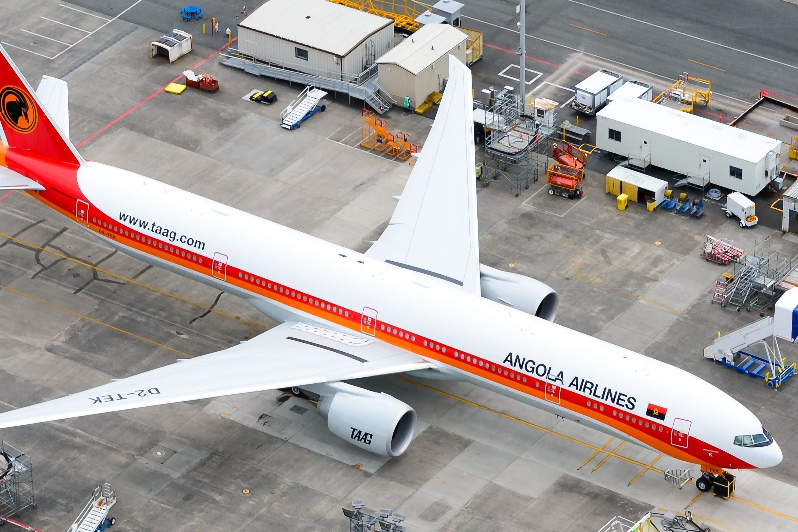 TAAG Angola Adds Boeing 777 Flights To London Gatwick Airport