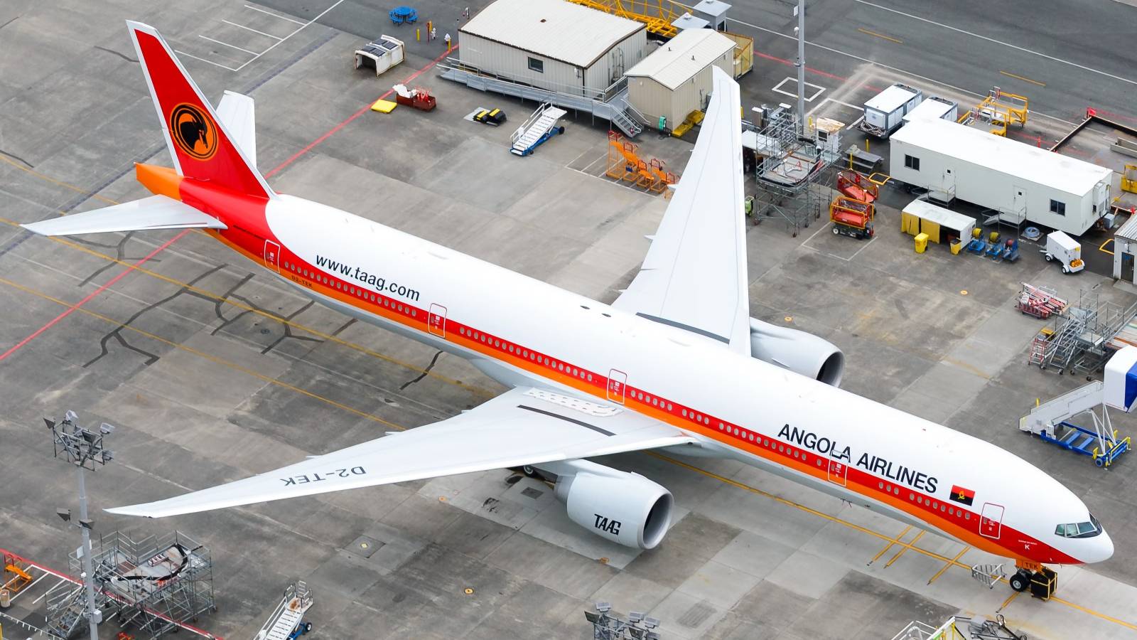 TAAG Angola Adds Boeing 777 Flights To London Gatwick Airport