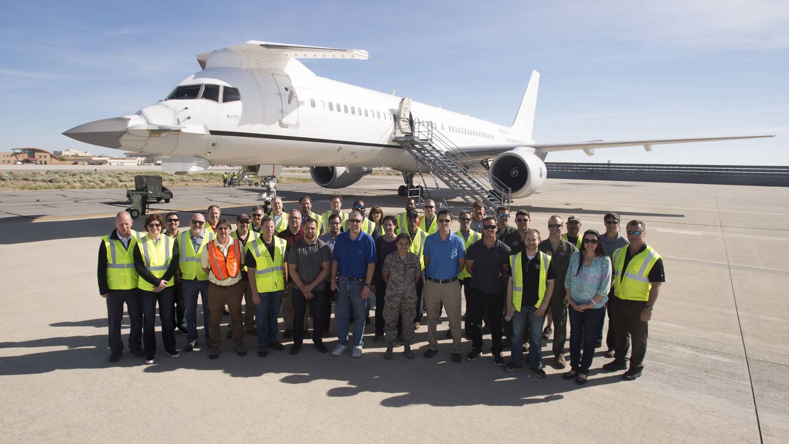 Examined: The Boeing 757 Used As A Flying Testbed For Technology On The F-22 Fighter Jet