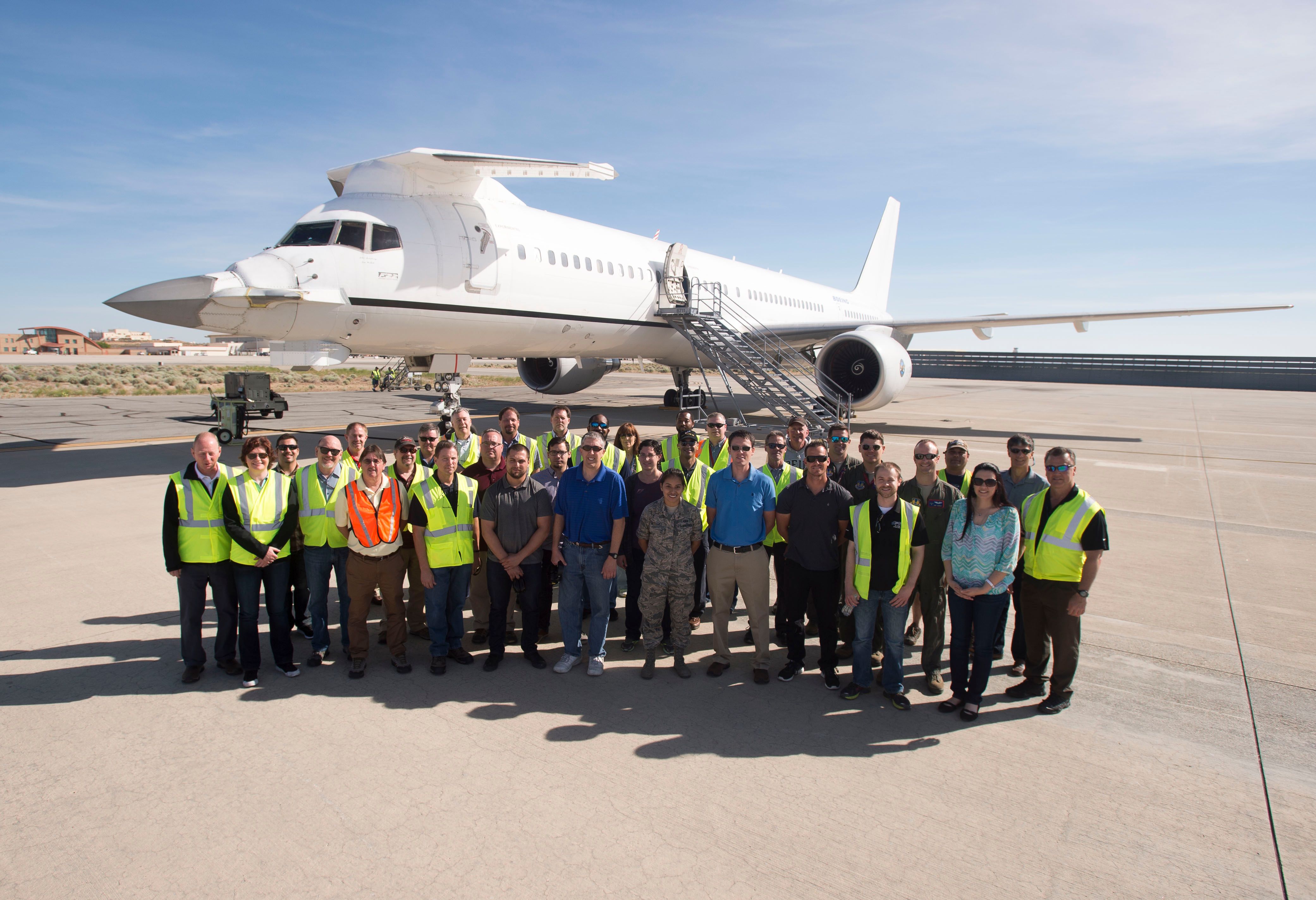 Examined: The Boeing 757 Used As A Flying Testbed For Technology On The F-22 Fighter Jet