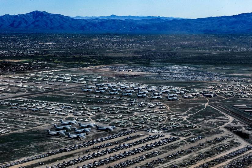 5 Of The Biggest Airplane Graveyards In The World