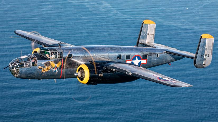 B 25 Color Examples How Many B-25 Bombers Are Still Flying?