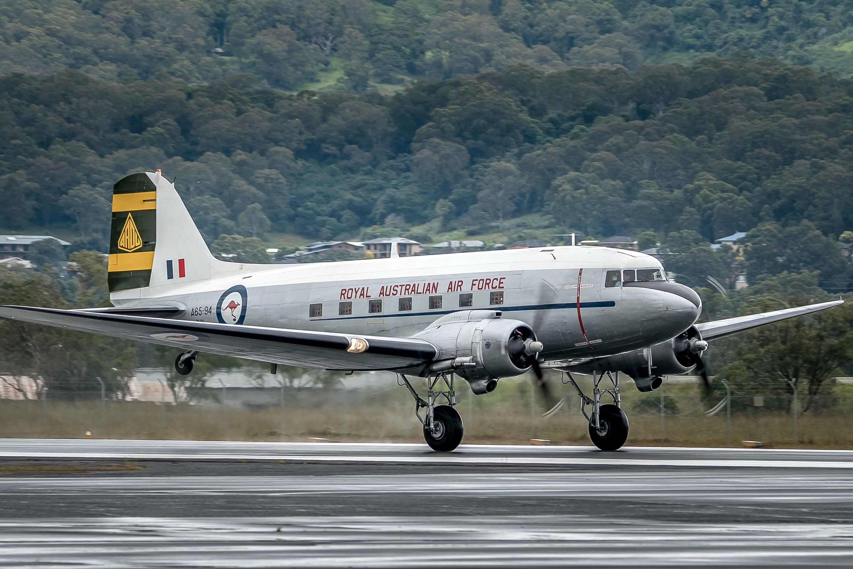 Douglas DC3 Dakota Salutes At HARS November Tarmac Day
