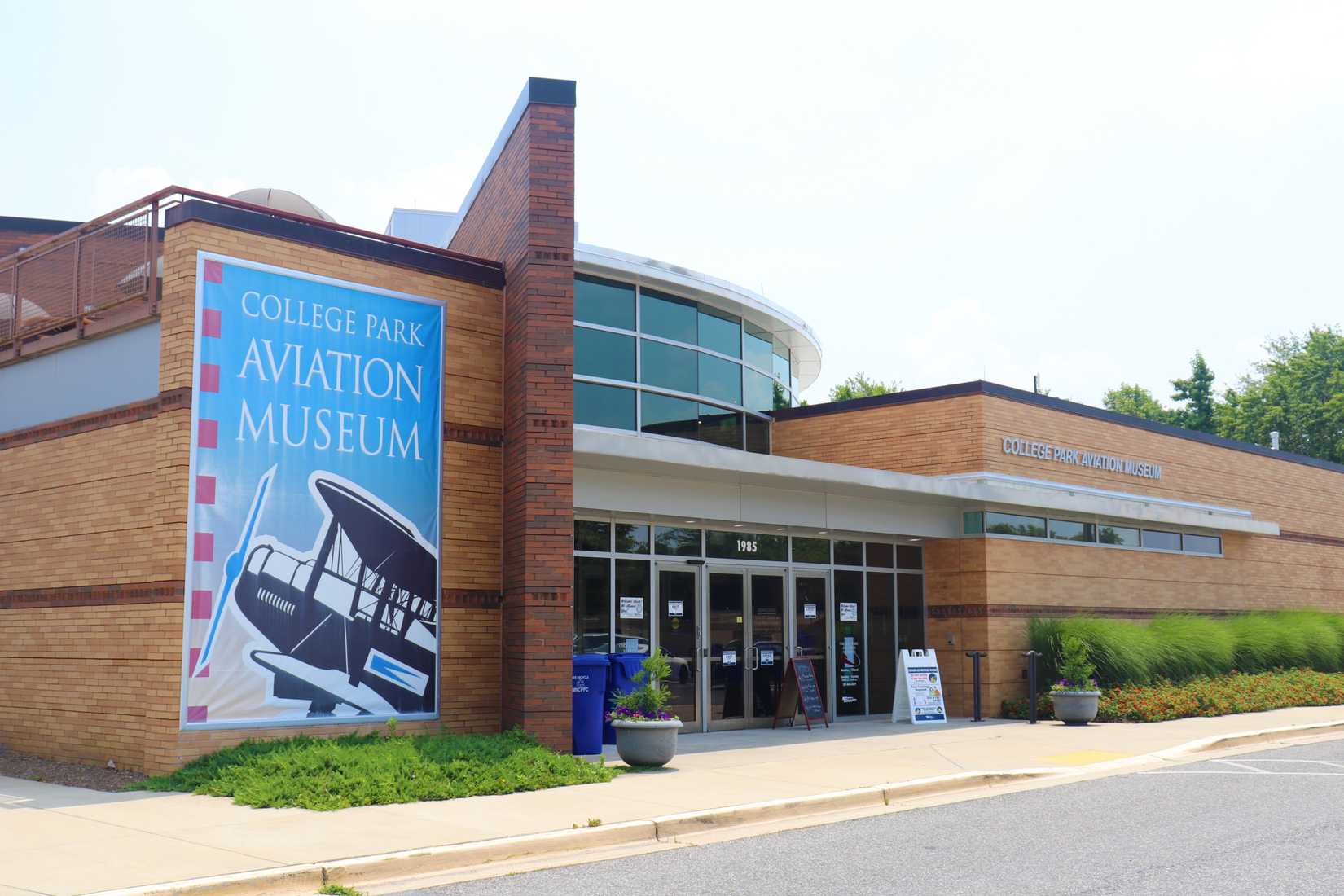 The College Park Aviation Museum main entrance