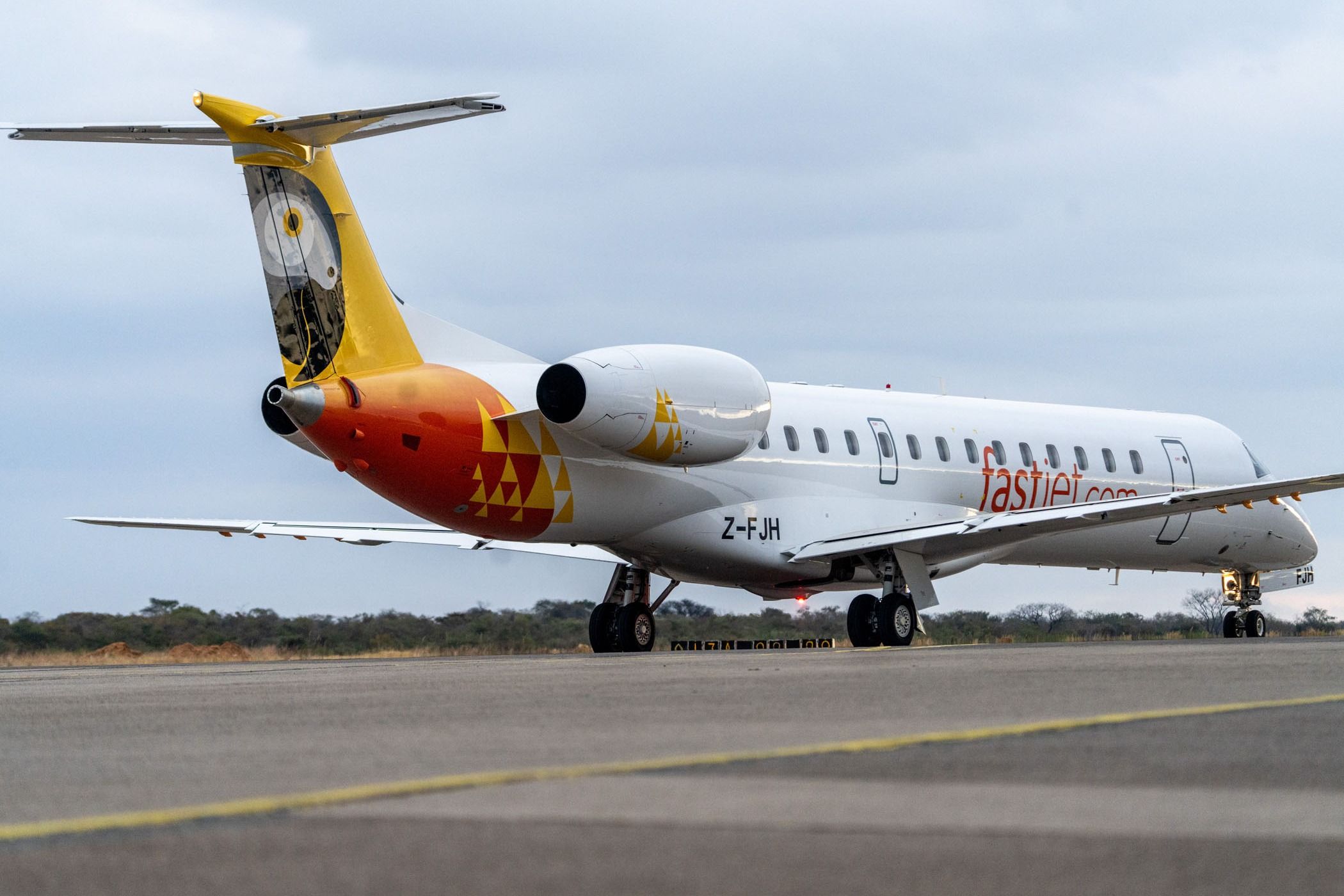 Flight Review: Fastjet's Embraer E145 Economy Cabin