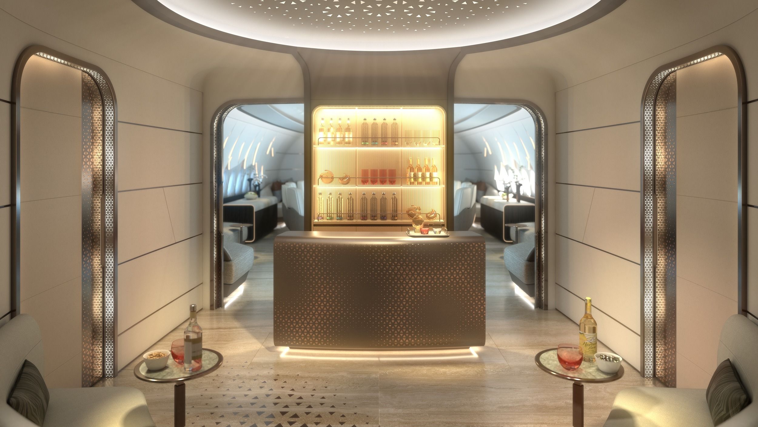 In Photos: Lufthansa Technik's Stunning Boeing 777X Private Jet