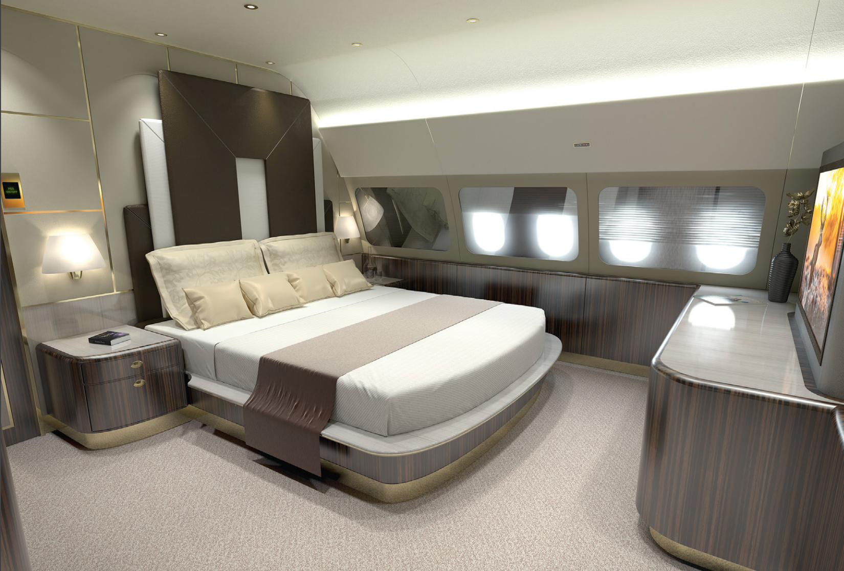 Airbus ACJ330neo bedroom