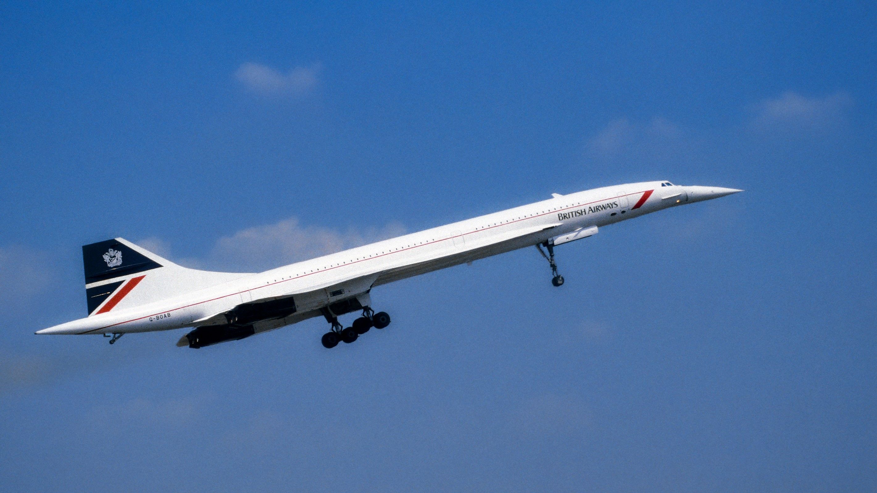 BA Concorde taking off