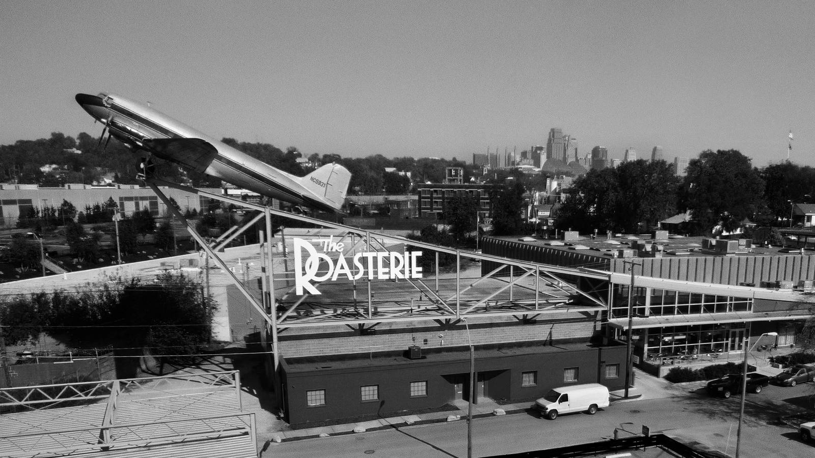 The Roasterie: A Kansas City Coffee Company With A Douglas DC-3 On Its Roof