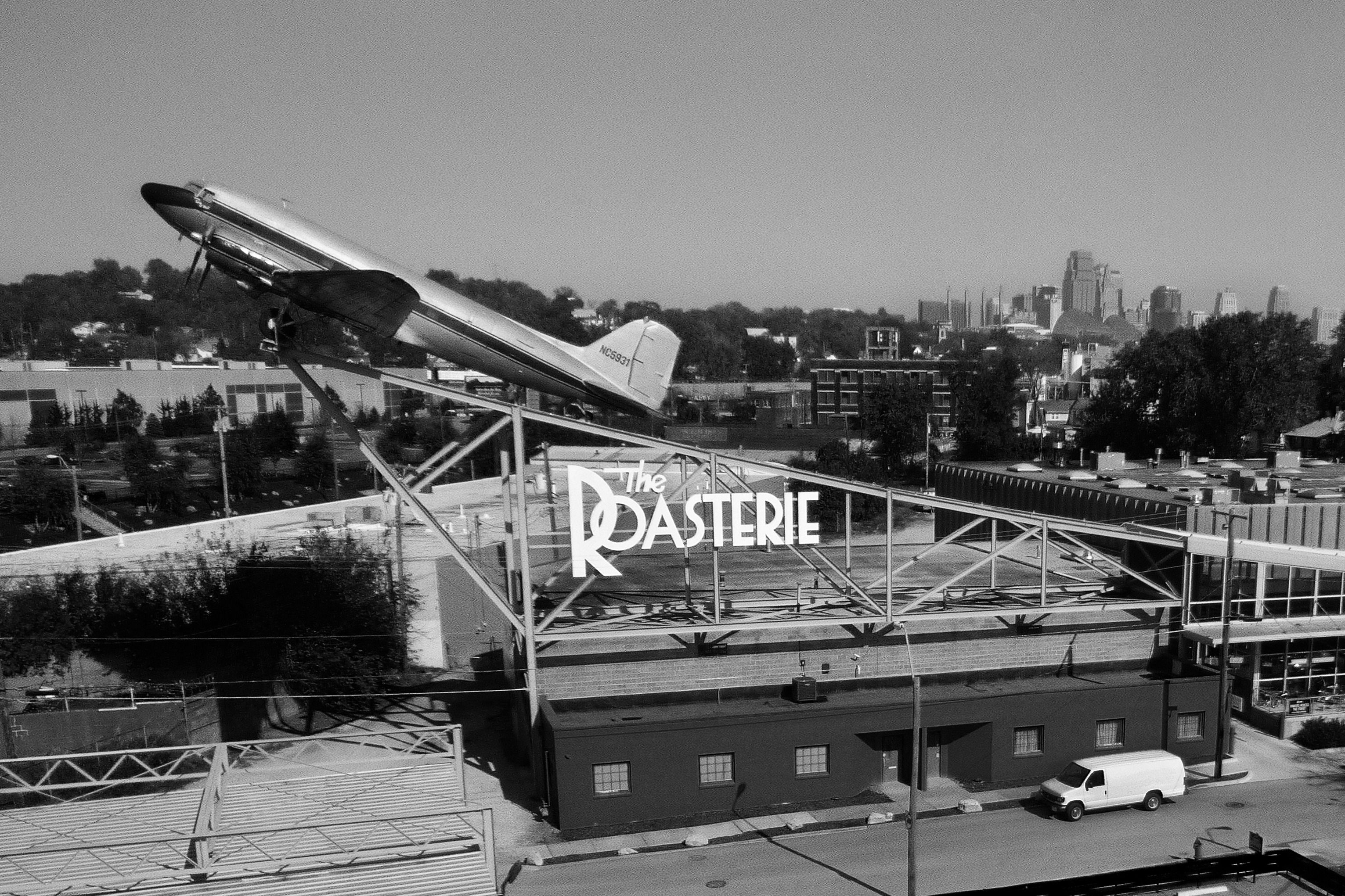 The Roasterie: A Kansas City Coffee Company With A Douglas DC-3 On Its Roof