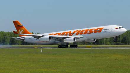 A340 Conviasa landing