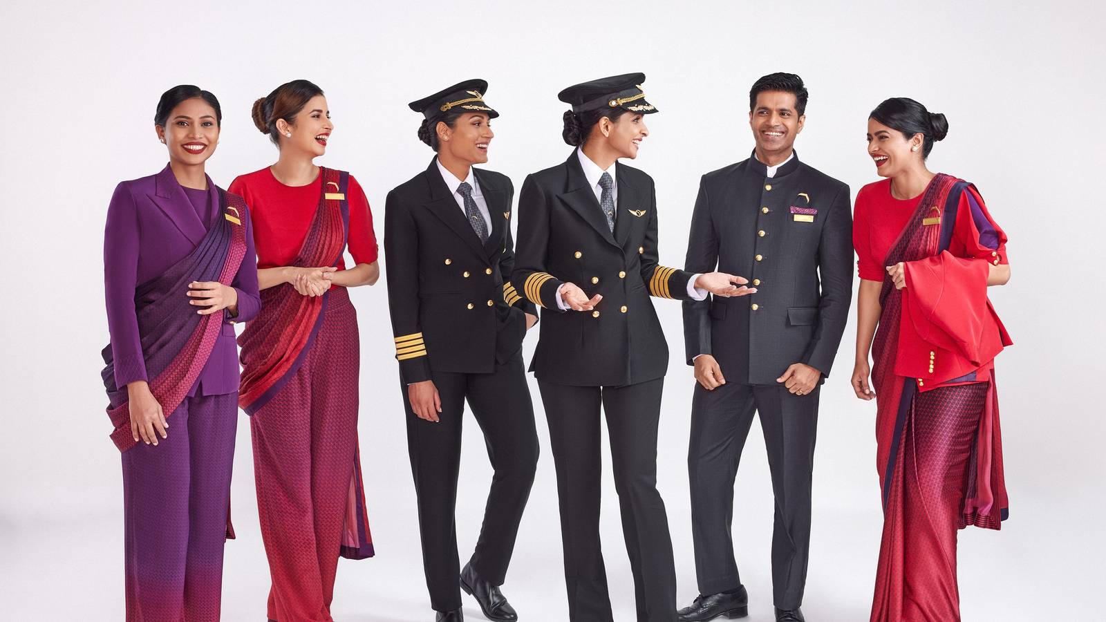 Air India Rebrand: New Uniforms Revealed Featuring Ombre Sarees