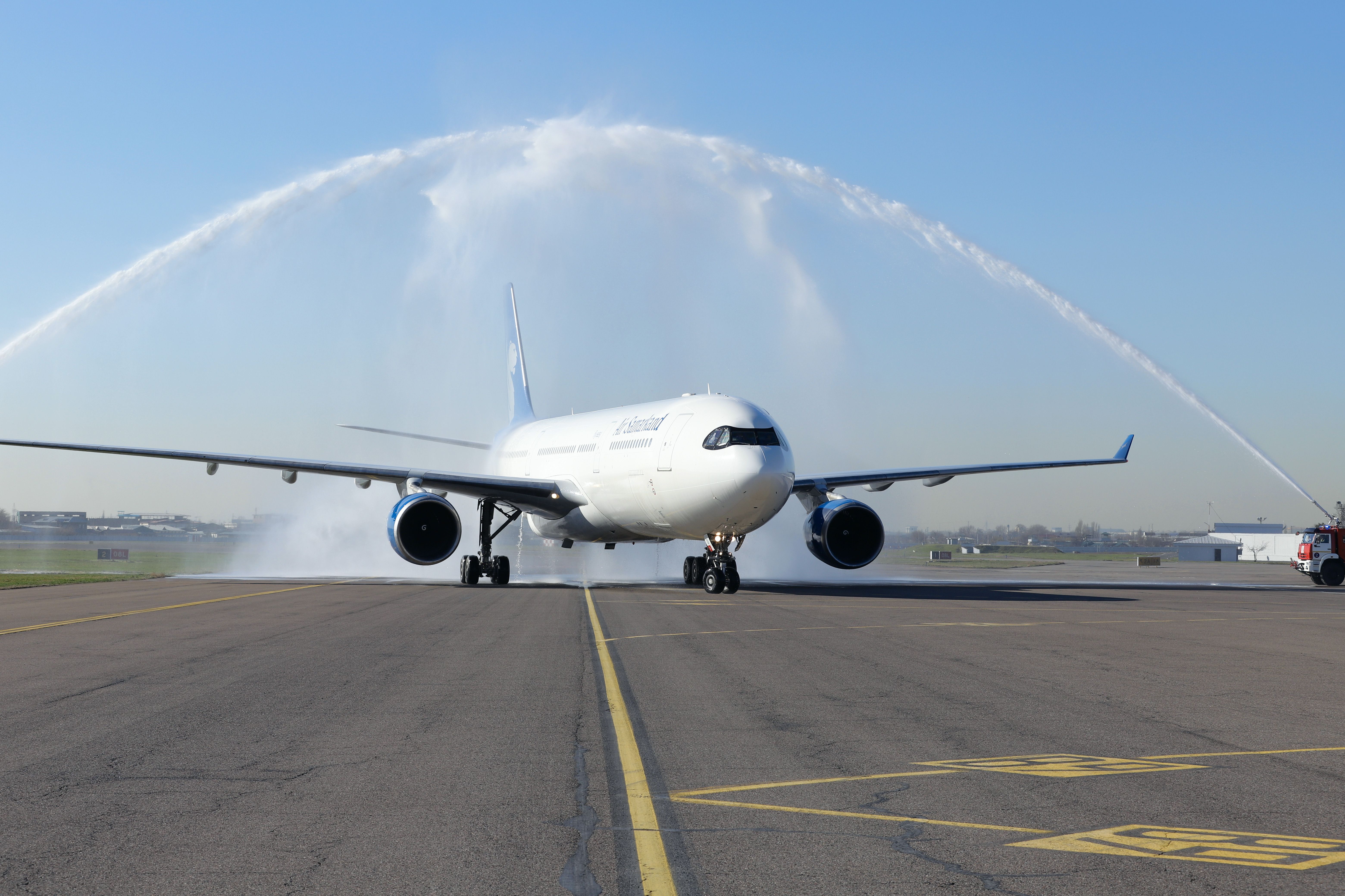 Air Samarkand Takes Off On First Passenger Flights With Airbus A330