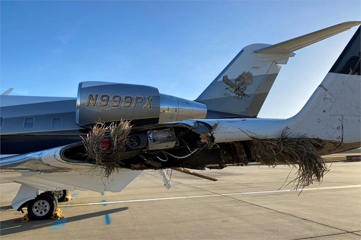 Report Released: How A Bombardier Challenger 600's Wingtip Struck A Runway 3 Times