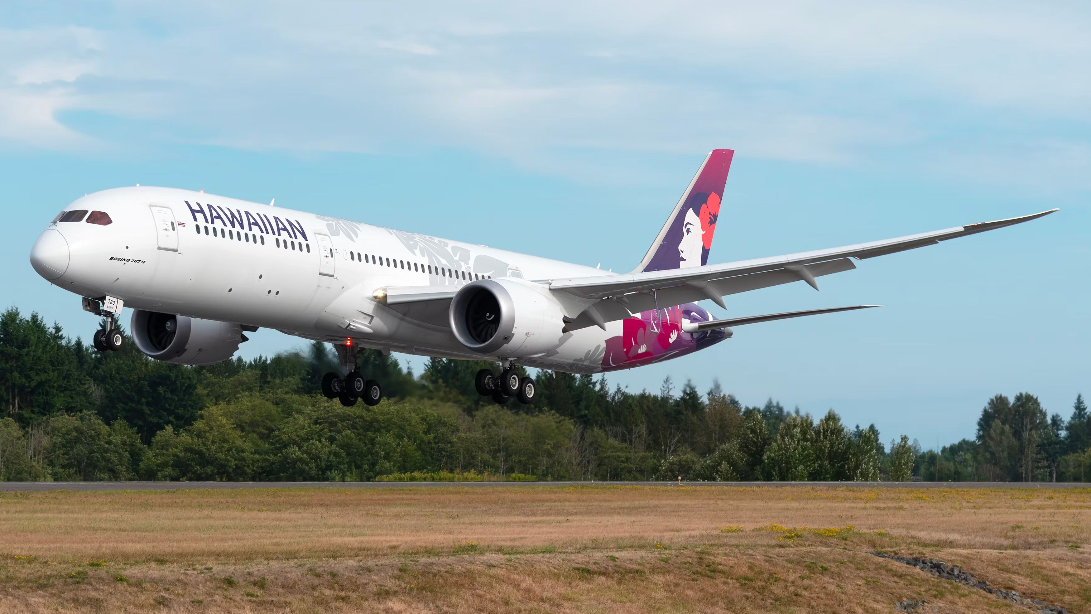 Boeing 787-9 Dreamliner Hawaiian航空　1/500 Hawaiian Airlines Schedules First Boeing 787 Dreamliner Flights