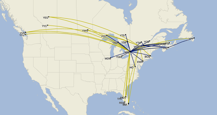 Porter Routes 211% Growth In Available Seat Miles: Porter Airlines' Significant ...