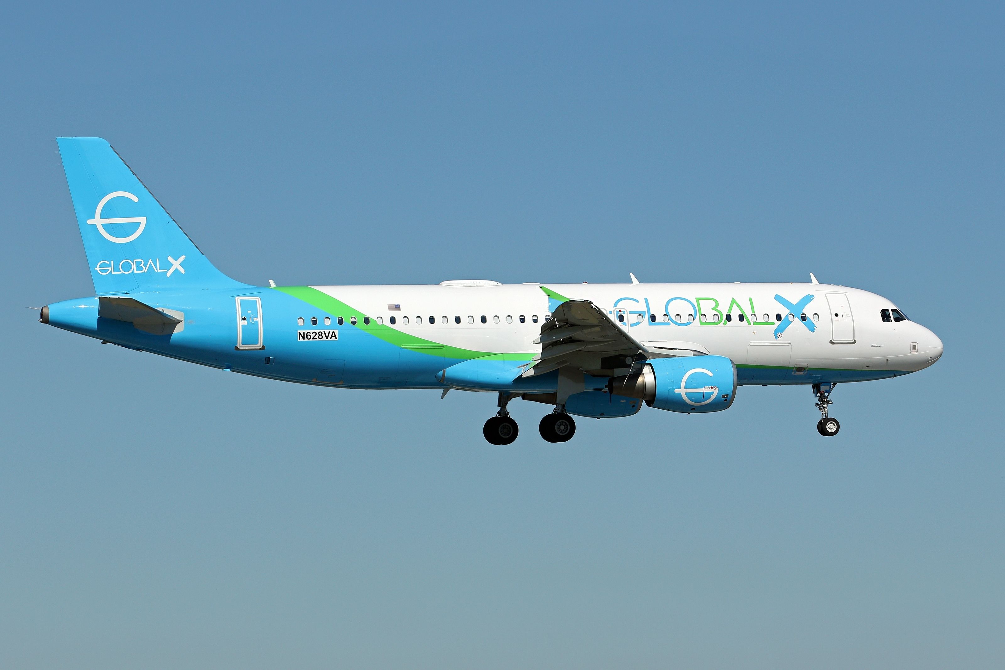 Former Alaska Airlines Airbus A320 Begins New Life With GlobalX