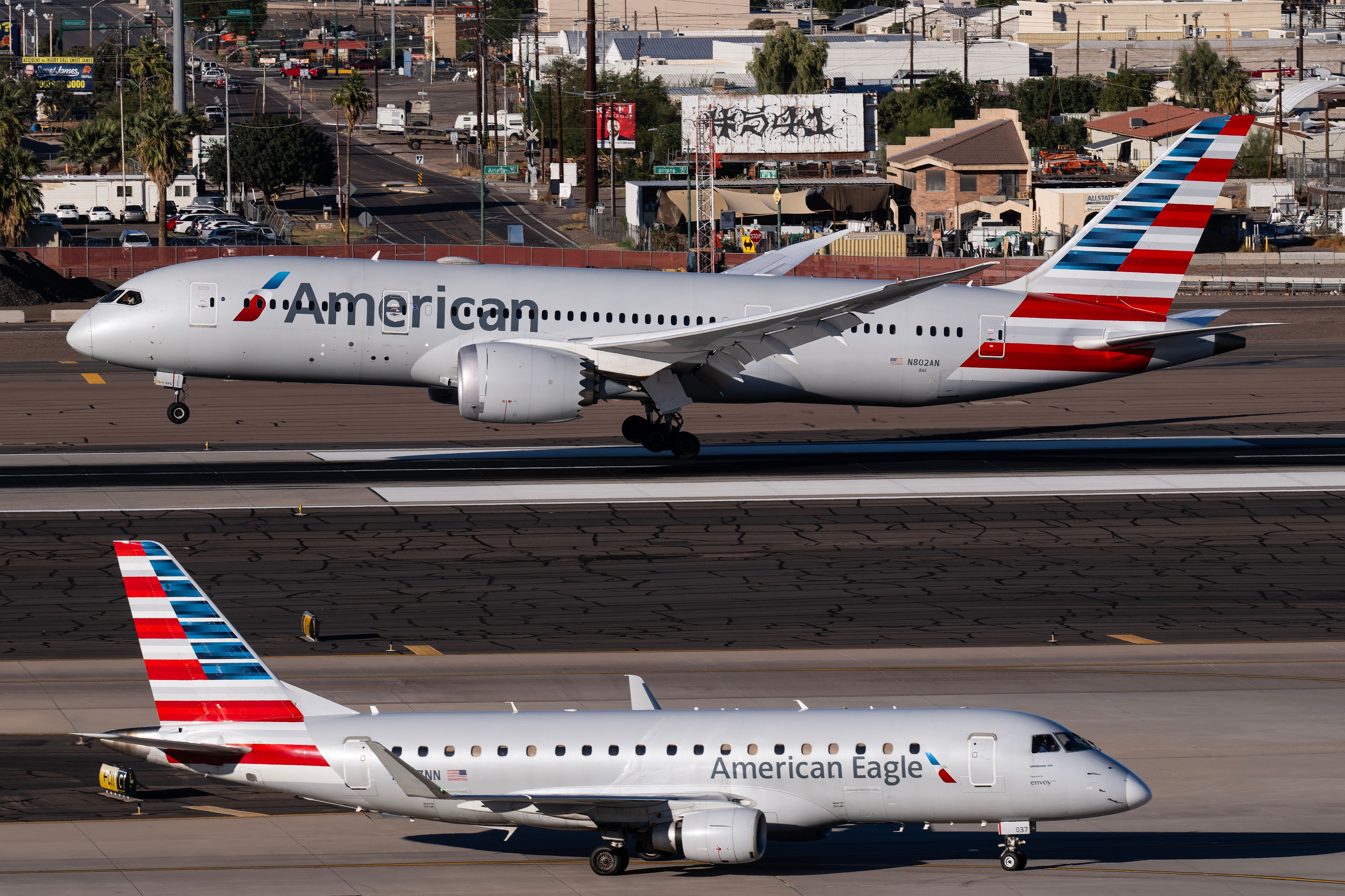 FAA Issues Ground Stop At Phoenix Sky Harbor International Airport Over Bad Weather