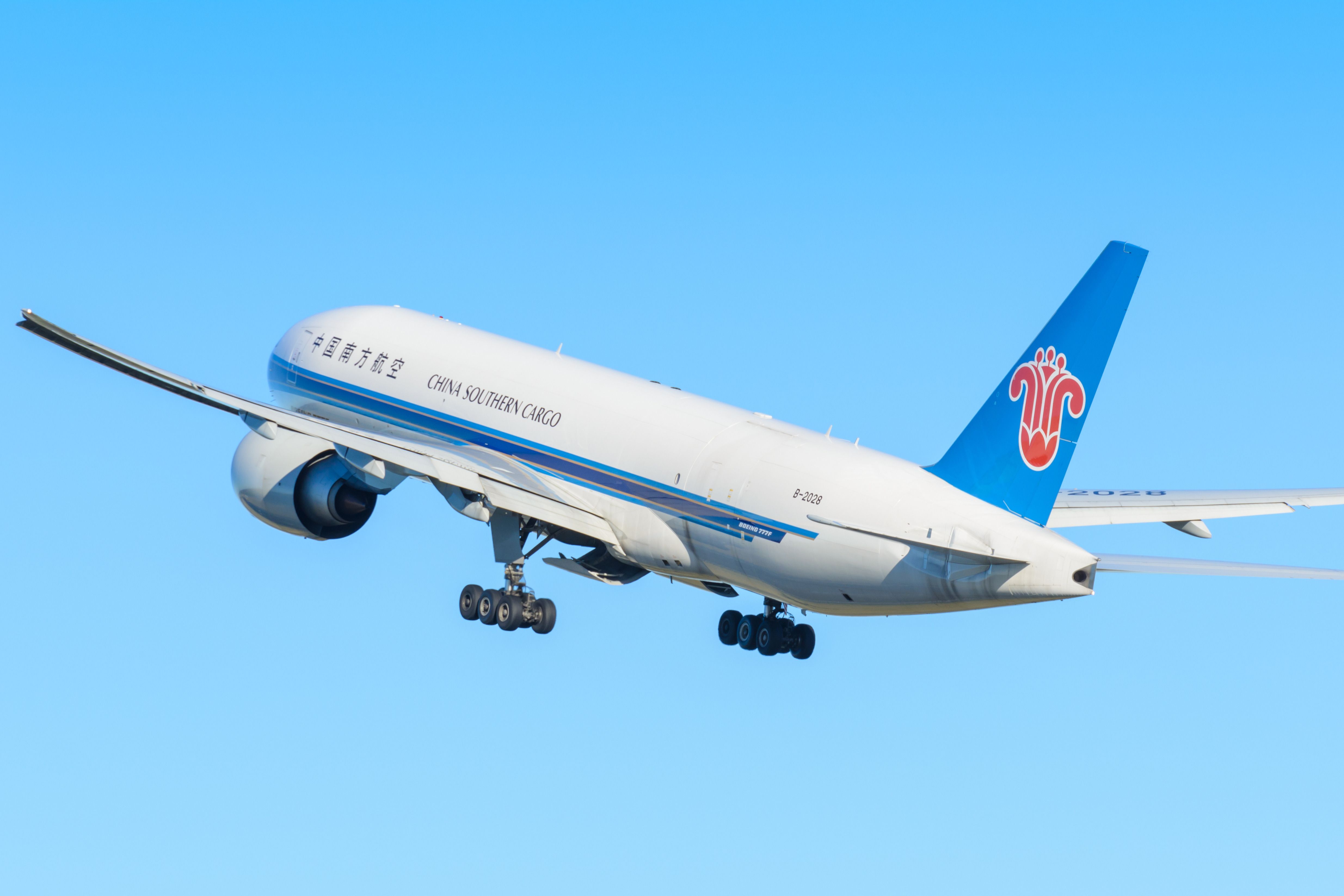 UK's Only Giant Pandas Depart Scotland On China Southern Boeing 777