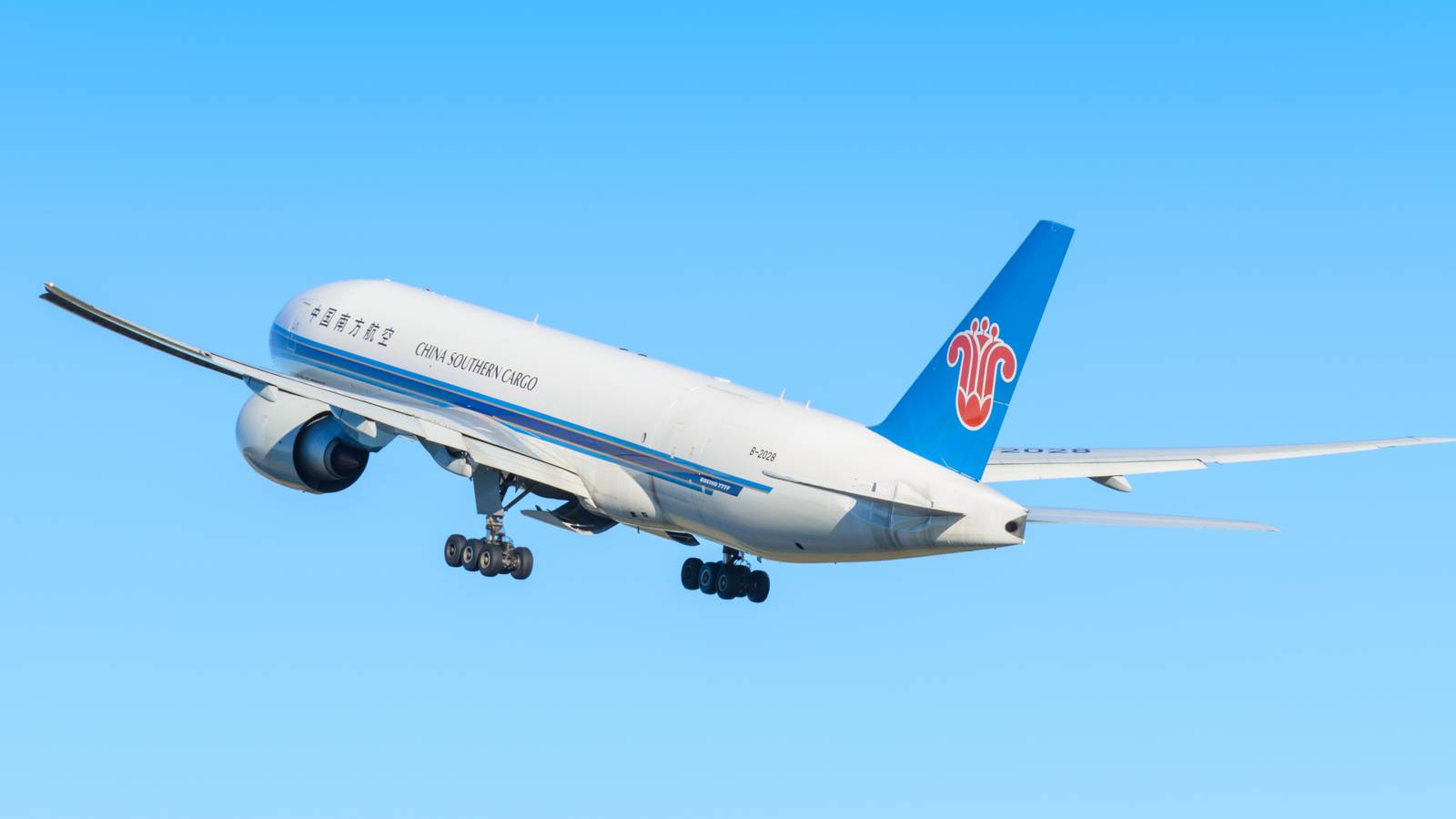 UK's Only Giant Pandas Depart Scotland On China Southern Boeing 777