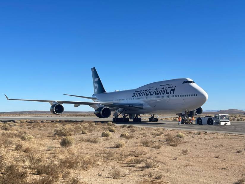 ‘Spirit Of Mojave’ Boeing 747 Added To Stratolaunch Fleet