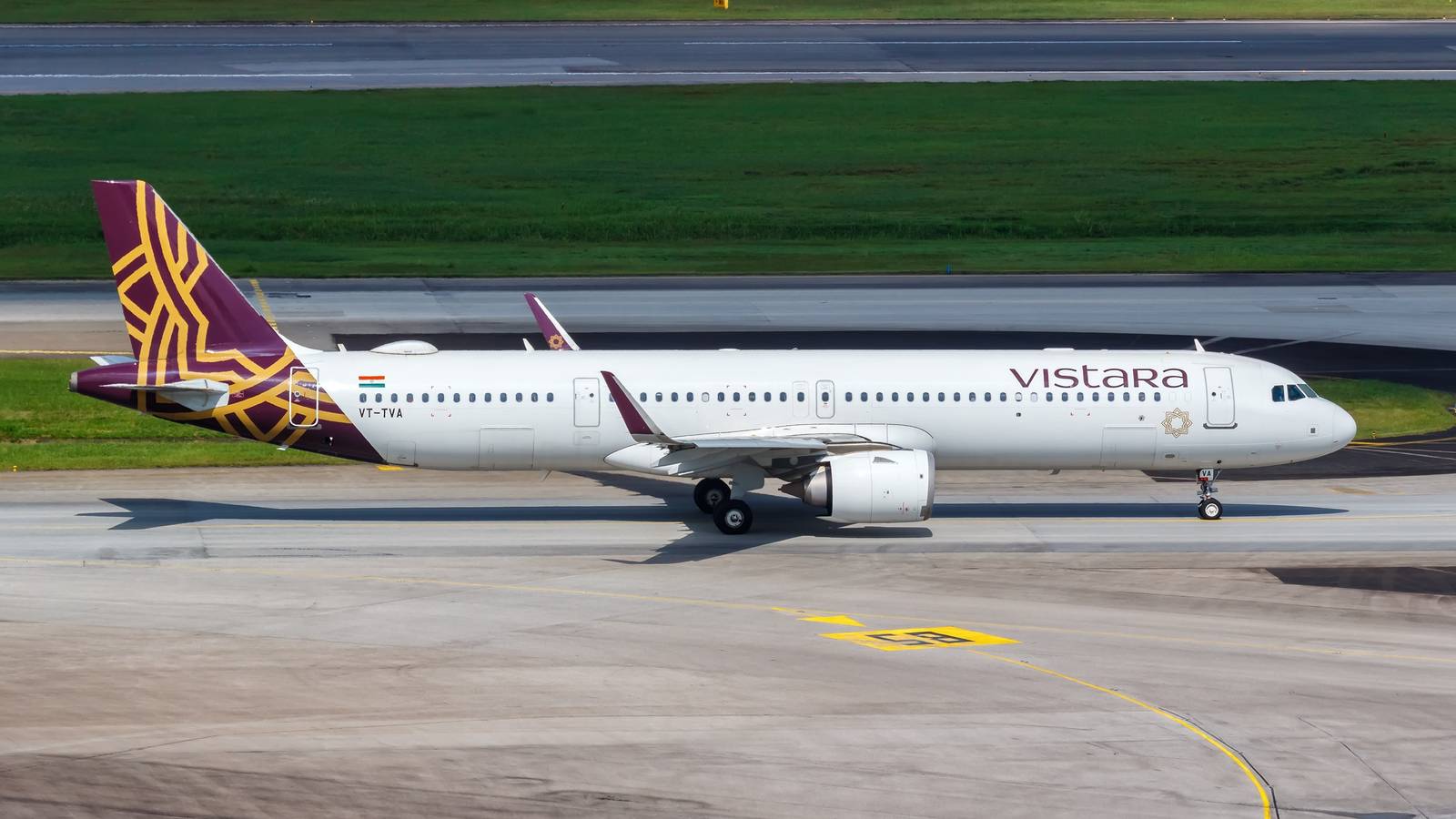 Vistara Lands Its First Airbus A321 Flight To Doha