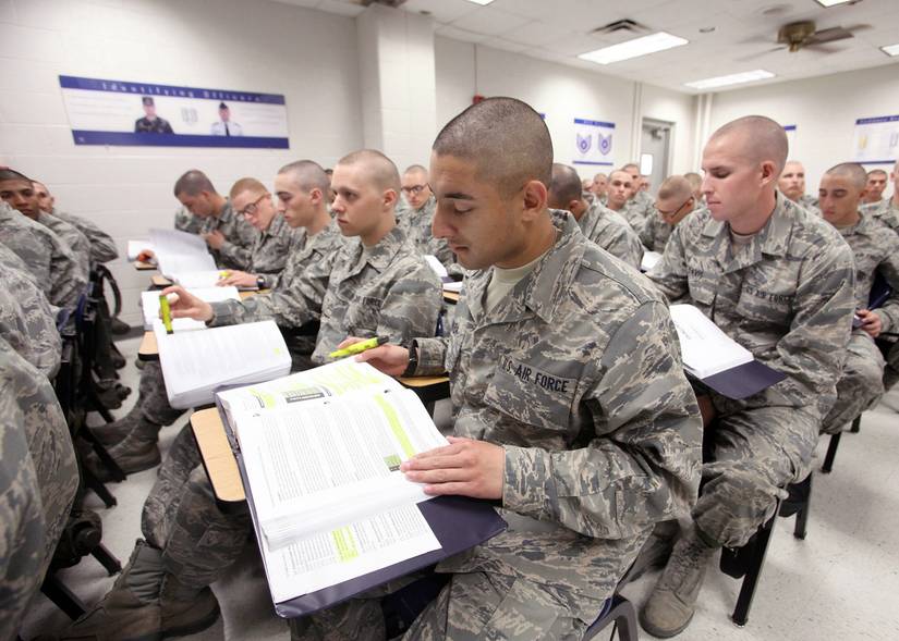 Air Force Lessons Collection Process What's Involved In Air Force Basic Training?
