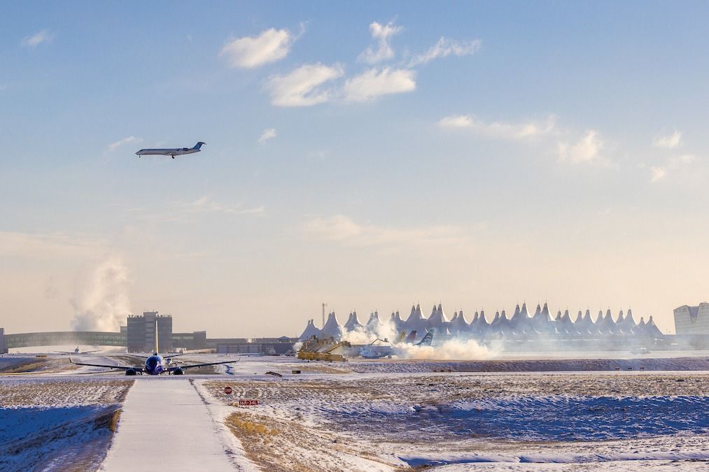 Winter Weather Causes Over 700 Flight Disruptions At Denver International Airport