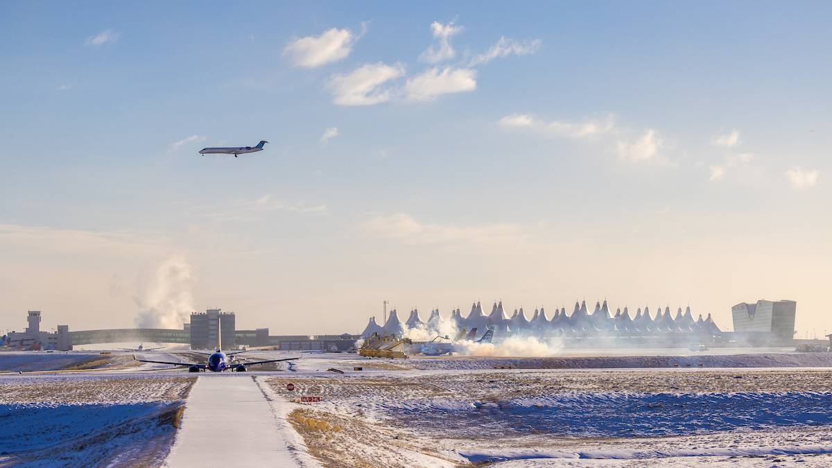 Winter Weather Causes Over 700 Flight Disruptions At Denver International Airport