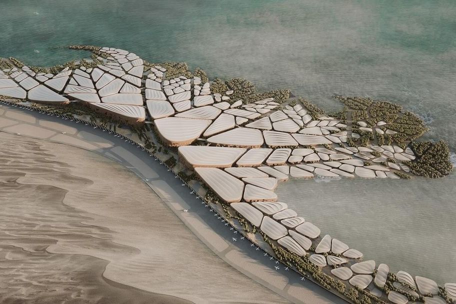 Woah: Architect Releases Renders For Neom Airport City In Saudi Arabia