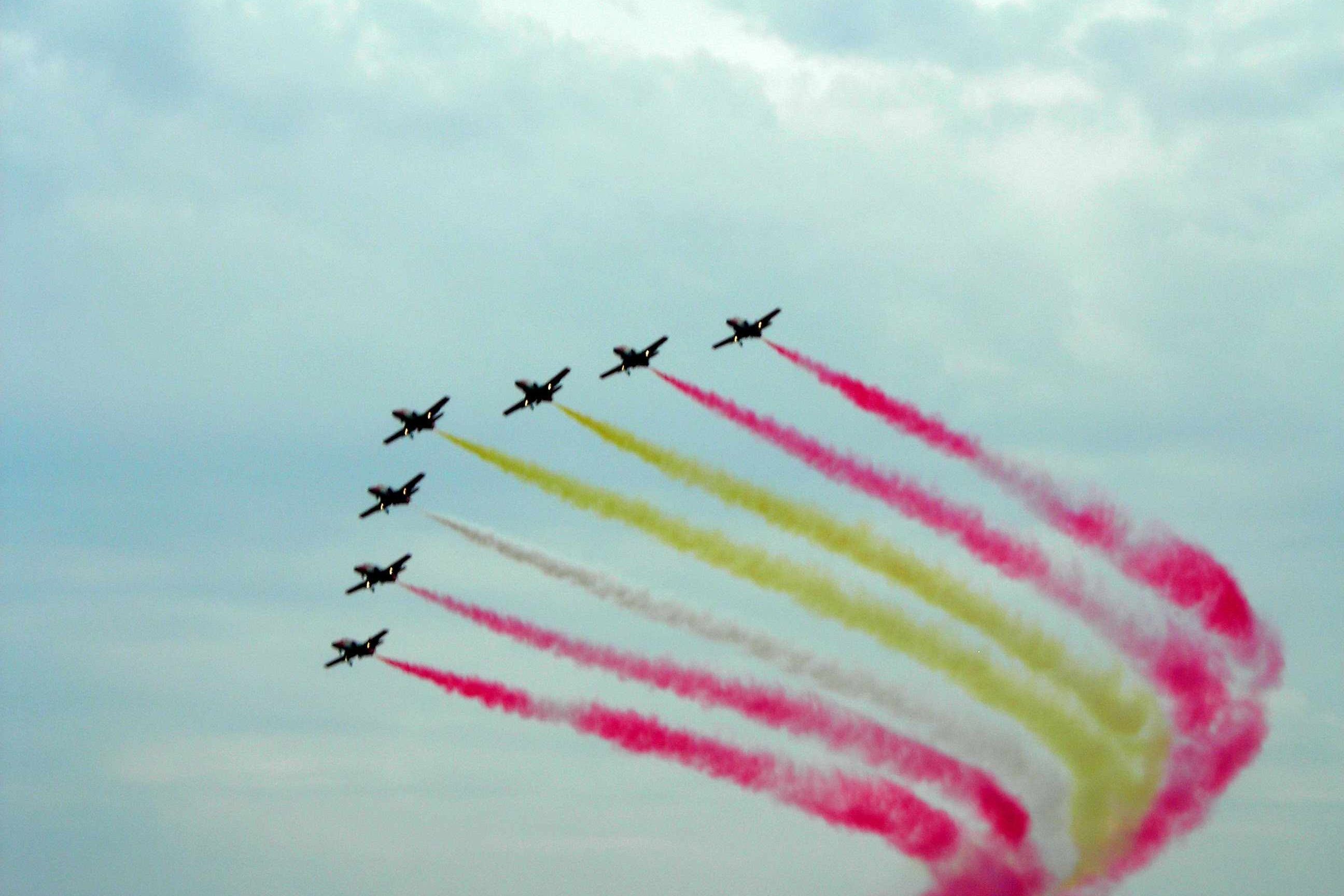 What Are Some Of Spain's Largest Military Airshows?