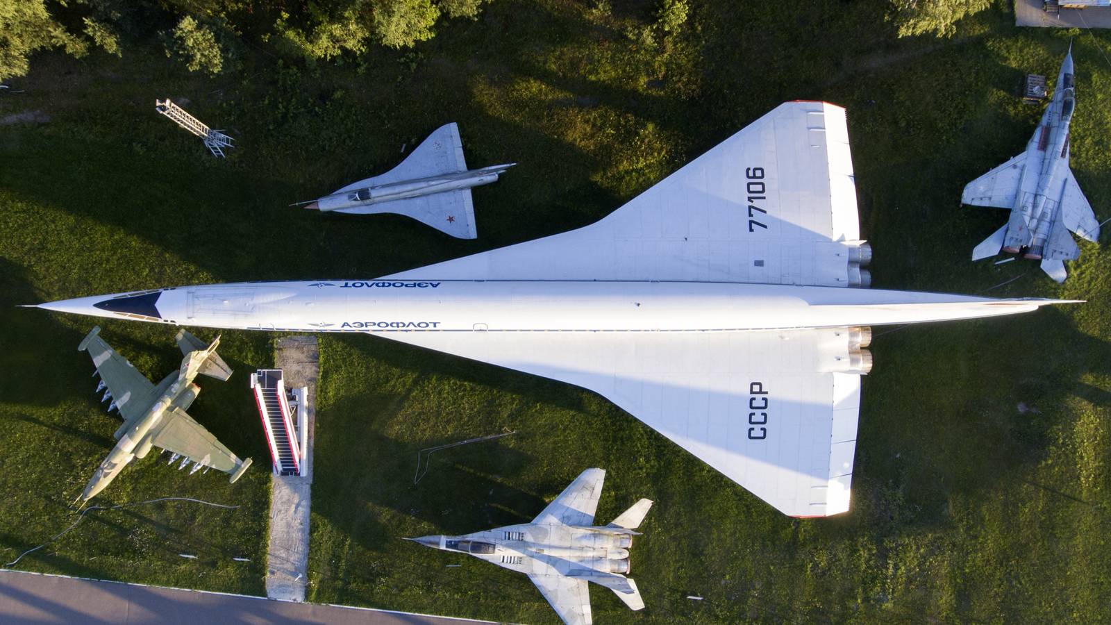 Where Can You Find Preserved Examples Of The Tupolev Tu-144?