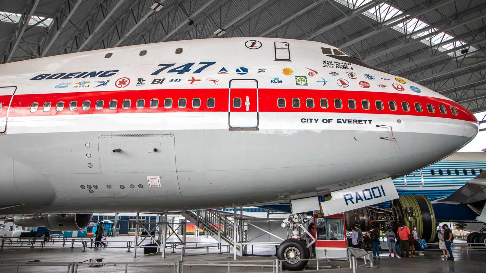 Boeing 747 City of Everett N7470