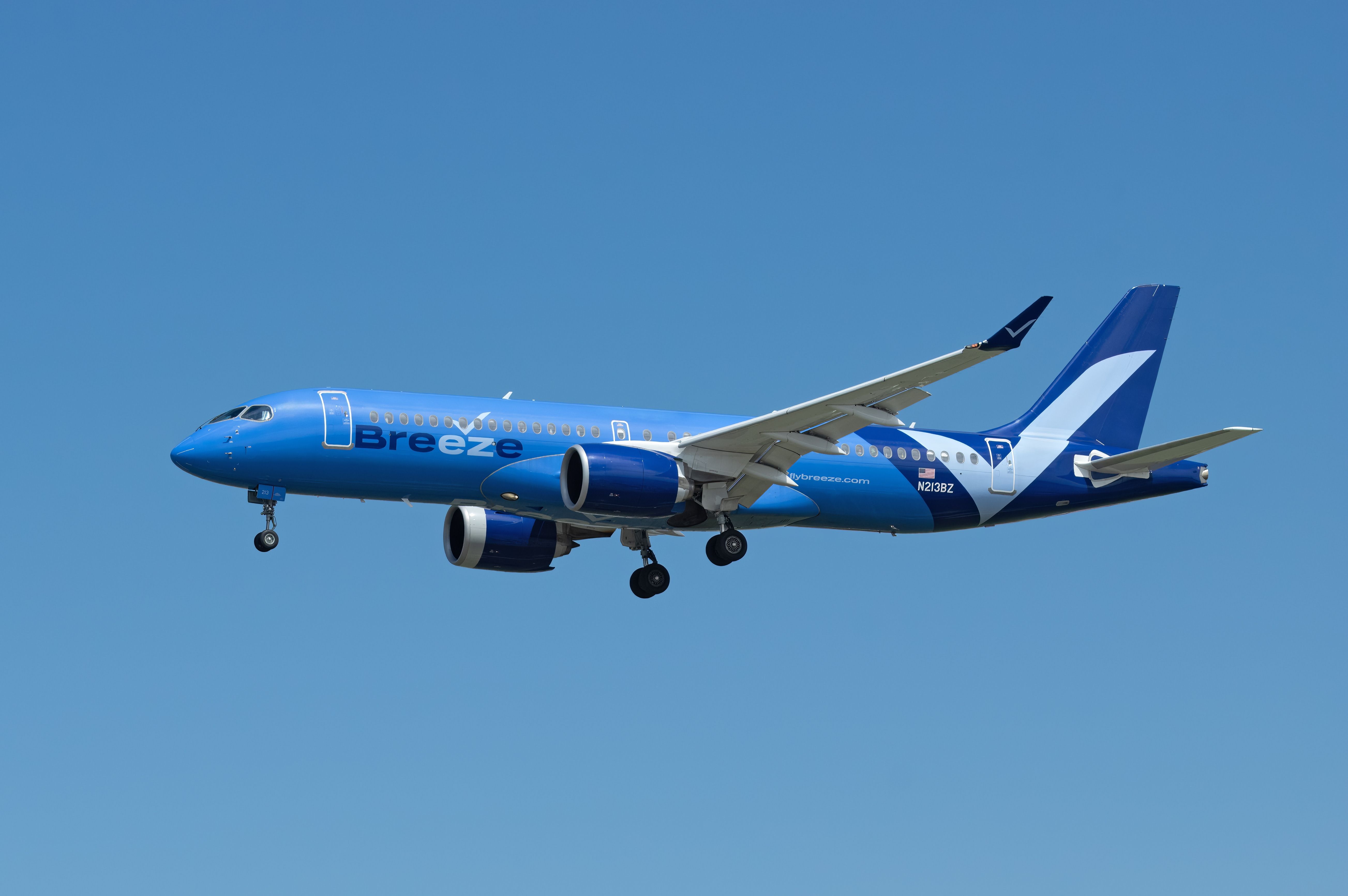 Breeze Airways Announces Orlando Crew Base And 11 New Routes
