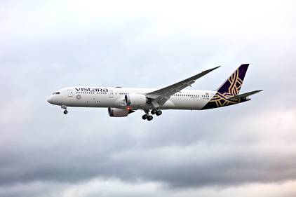 Vistara Welcomes Its Last Boeing 787-9 Dreamliner