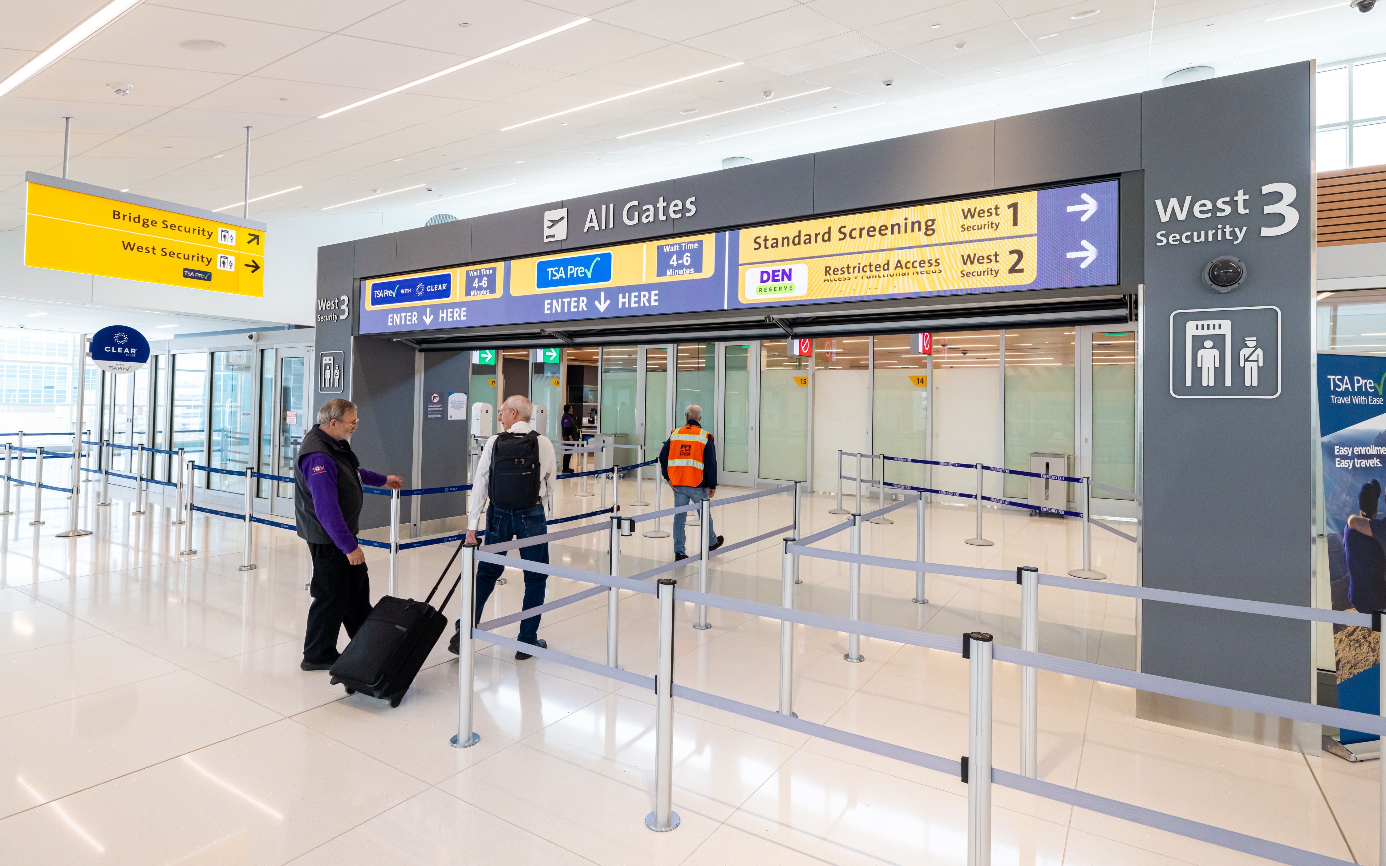 Finally: New Denver International Airport Security Checkpoint Complete