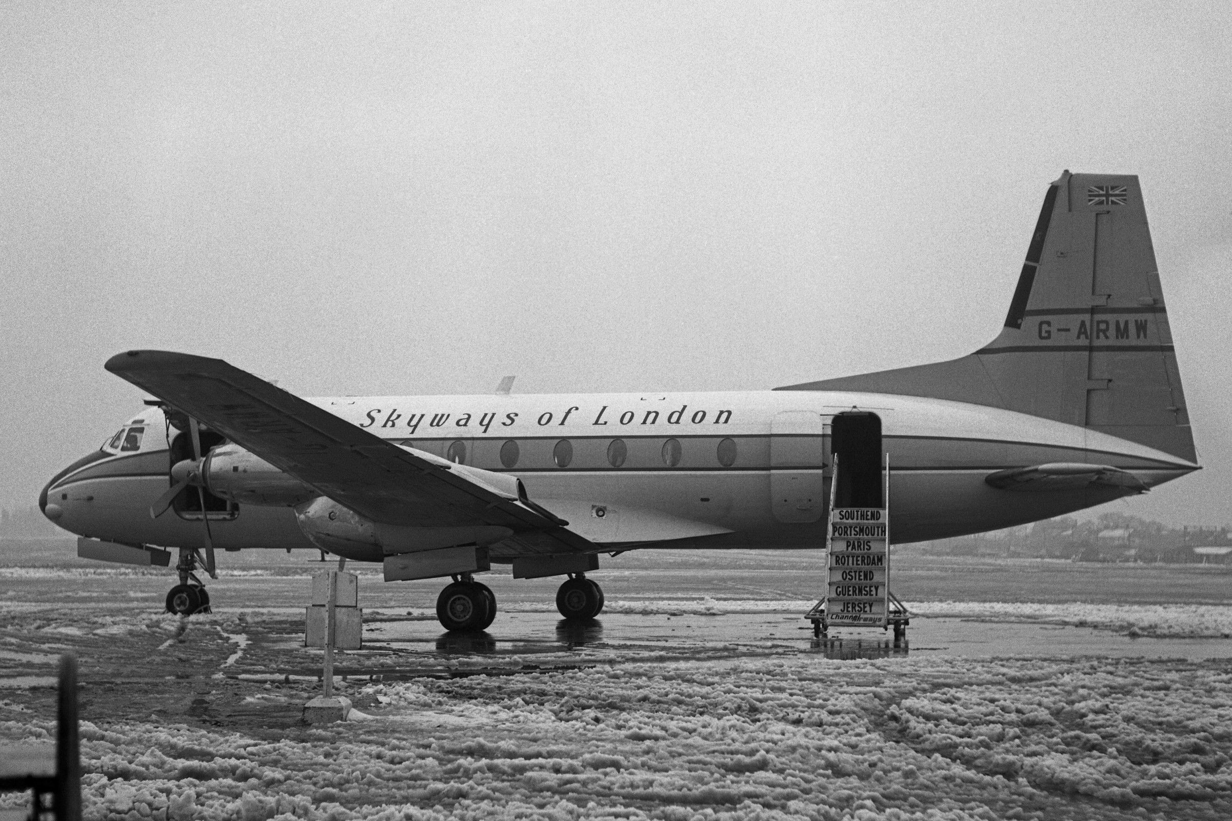 How A Grass Runway Led To The First Hull Loss Of An Avro 748