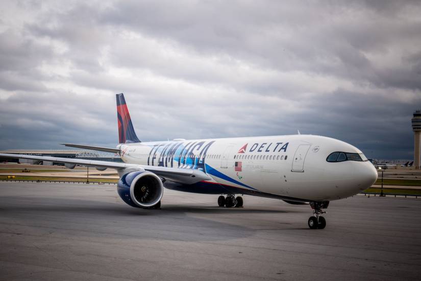 Spotted: Delta Air Lines New Airbus A350-900 In Special