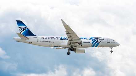 EgyptAir Airbus A220-300 first flight