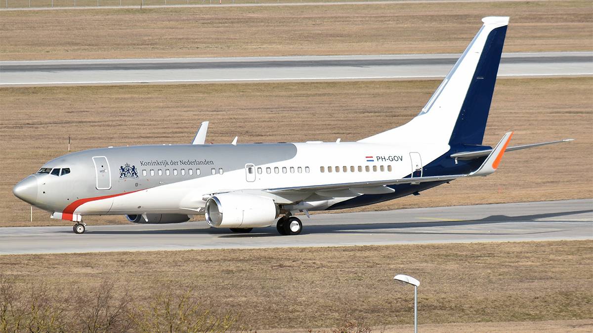 Did You Know KLM Operates A Private Boeing 737 For The Dutch Government?