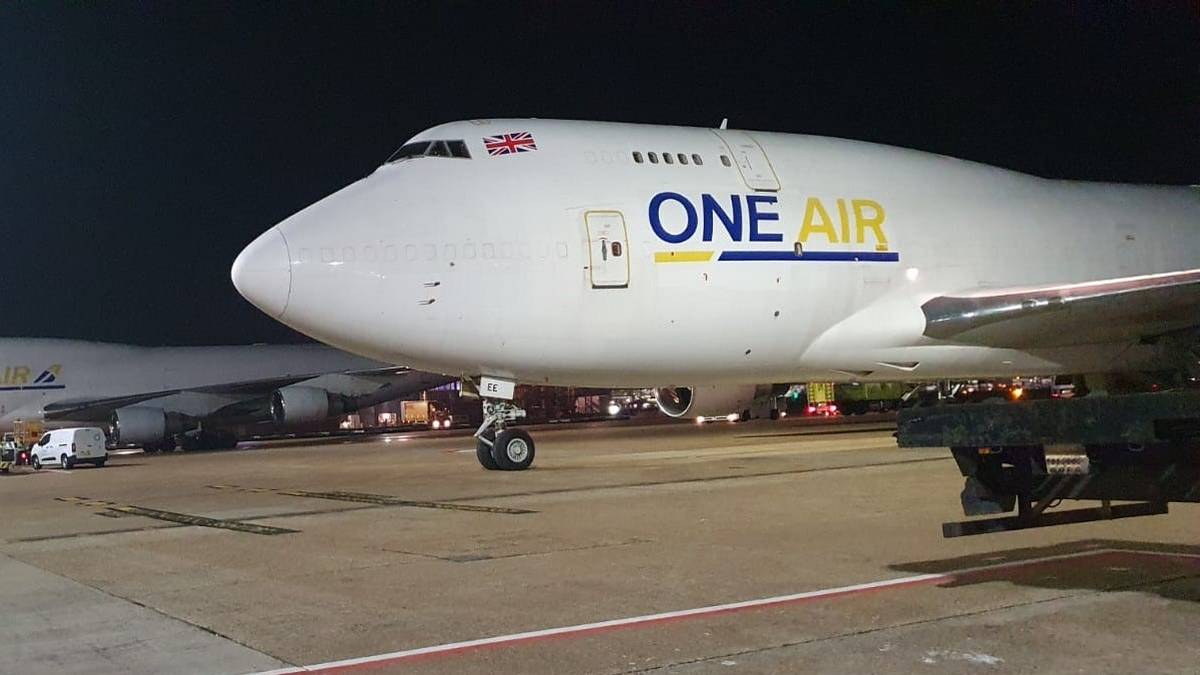 One Air Boeing 747-400 Freighter Diverts To Amsterdam After 2 Generators Fail