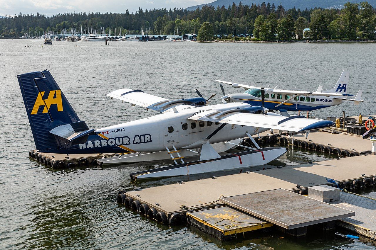 Harbour Air Adds Wheels For Twin Otter Vancouver Flights
