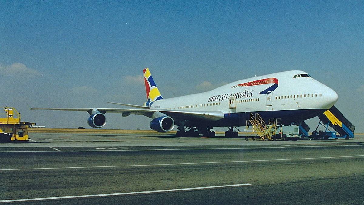 The British Airways Boeing 747 That Spent 3 Years On Lease At Qantas