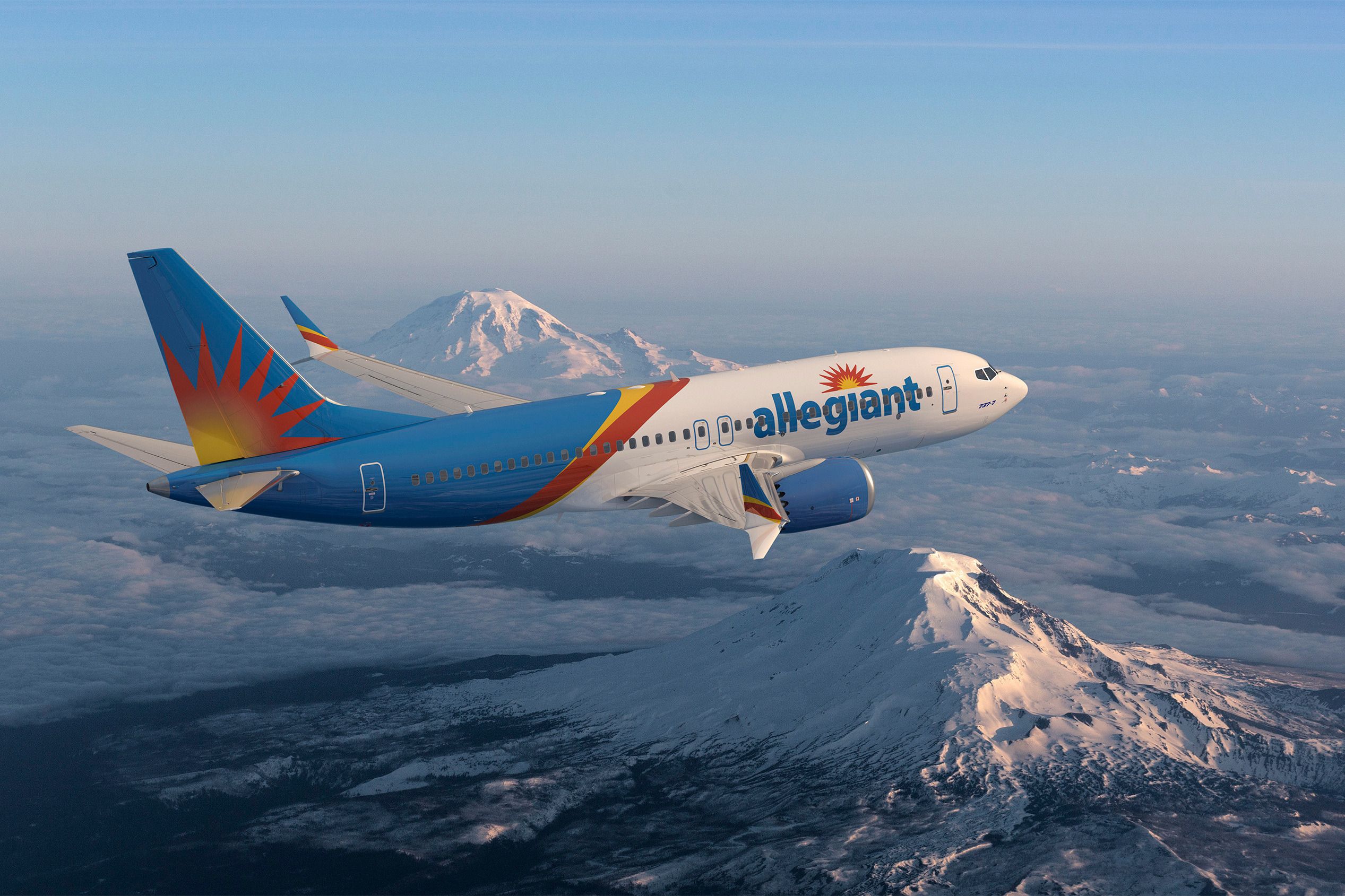 Allegiant’s 1st Boeing 737 MAX 8-200 Spotted During Functional Flight Check