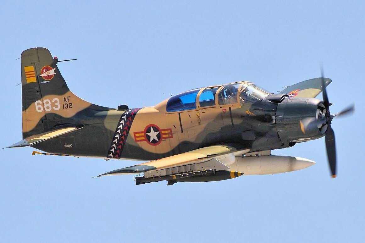 What Explains the Douglas A-1 Skyraider's Surprisingly Long Career?