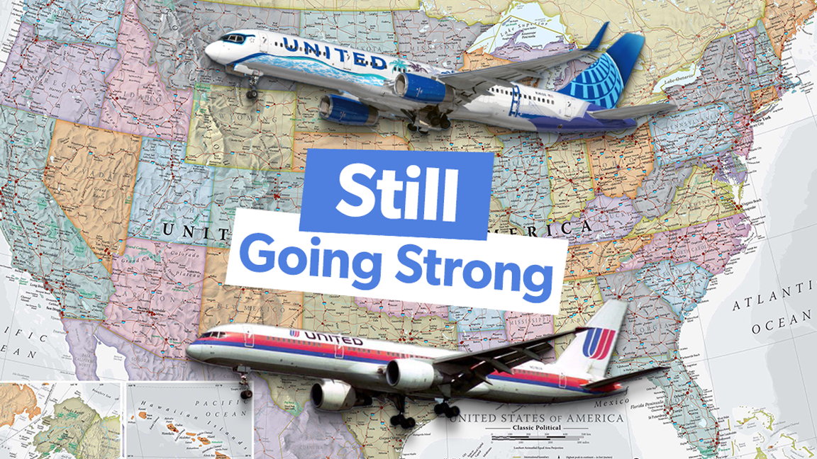Analysis: United's Top 5 Boeing 757-200 Routes By Length