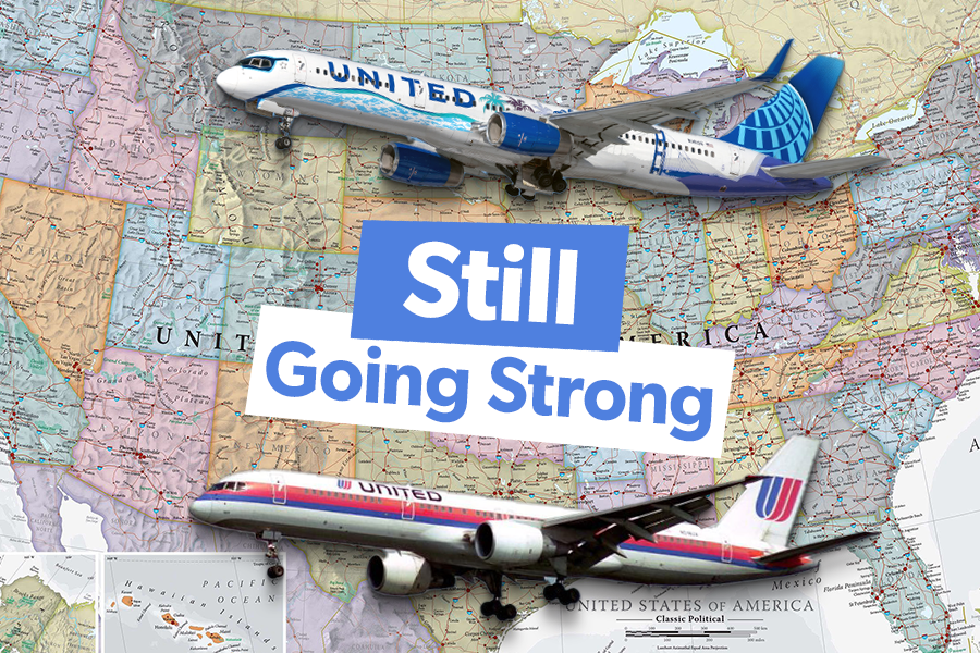 Analysis: United's Top 5 Boeing 757-200 Routes By Length