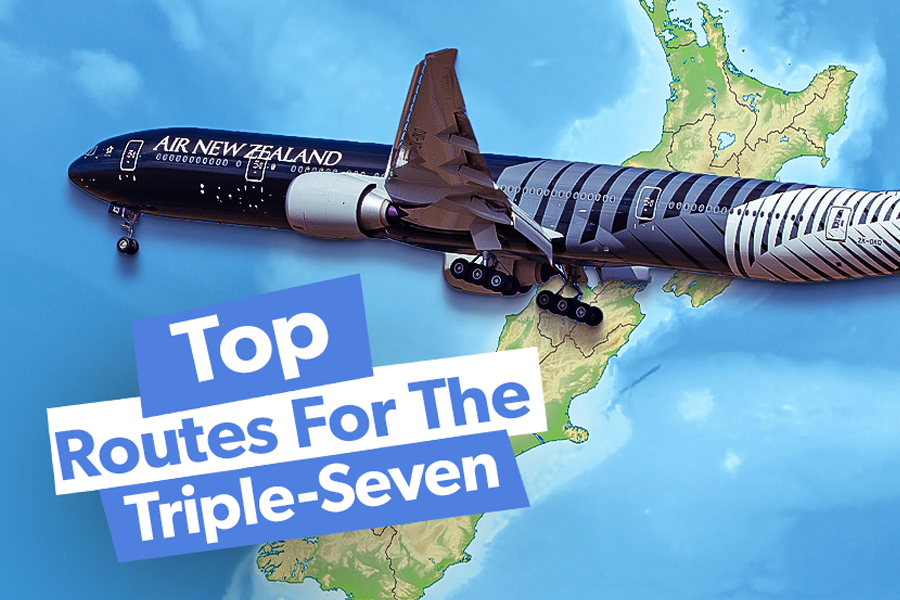 Air New Zealand's Boeing 777-300ERs: Looking At The Key Routes For The Type