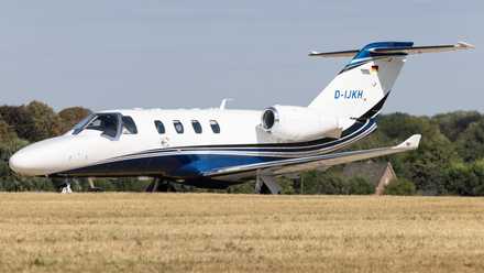 Cessna Citation M2 in Hamburg, Germany shutterstock_2375846015